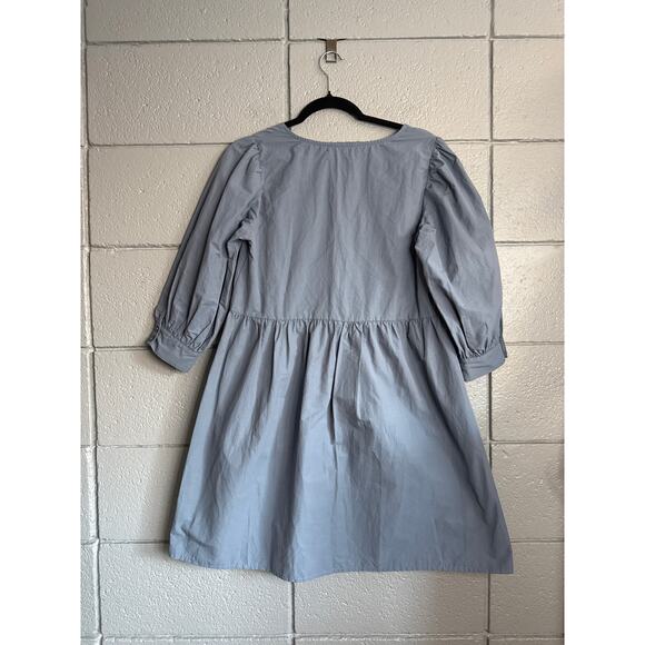 Women's Tuckernuck Pomander Place Lizzie Dress in Slate Blue size S Preppy - Picture 5 of 5